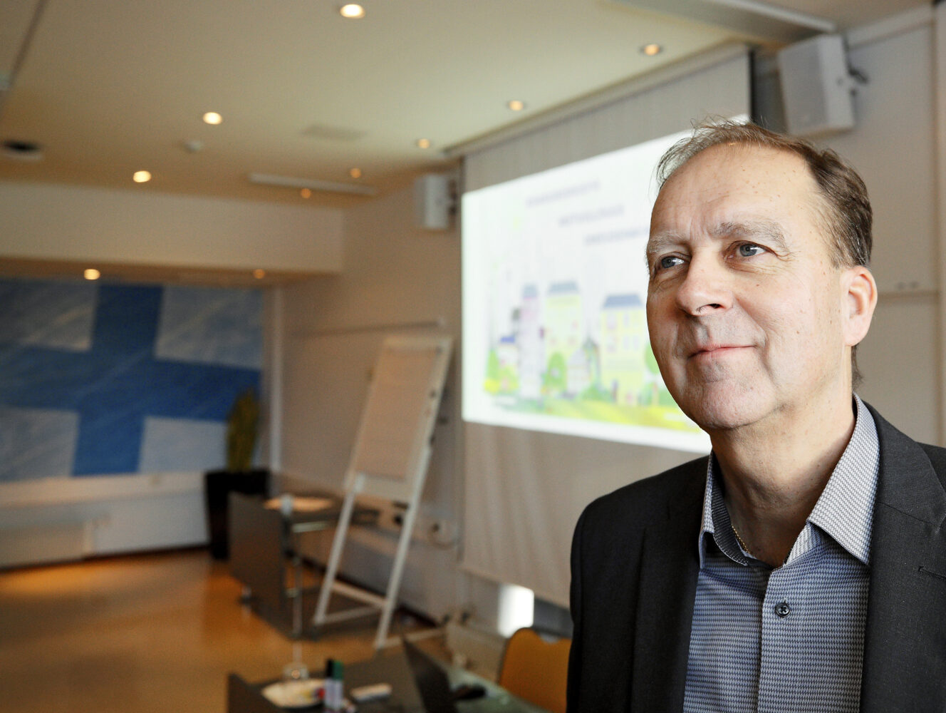 Asuntosäätiön toimitusjohtaja Esa Kankainen.