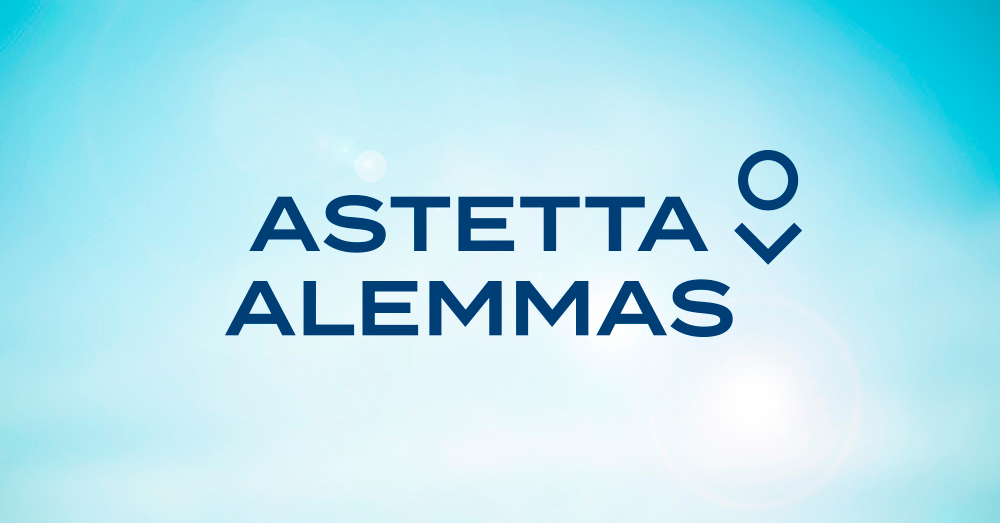 Astetta alemmas -energiasäästökampanjan logo.