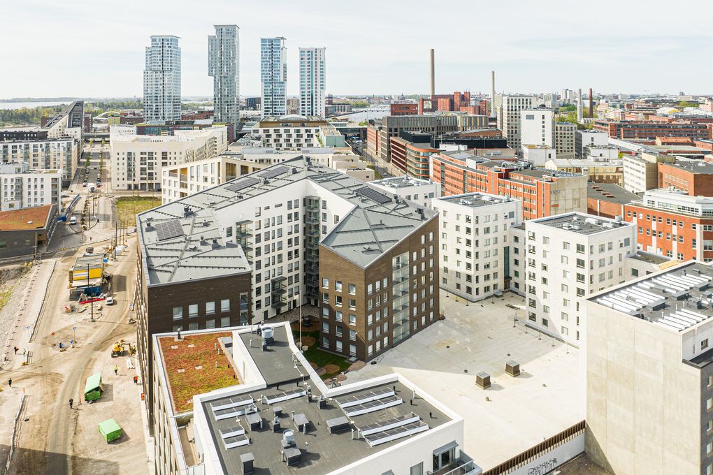 Asuntosäätiön asumisoikeuskohde Verkkoneula 4 Helsingin Verkkosaaressa.