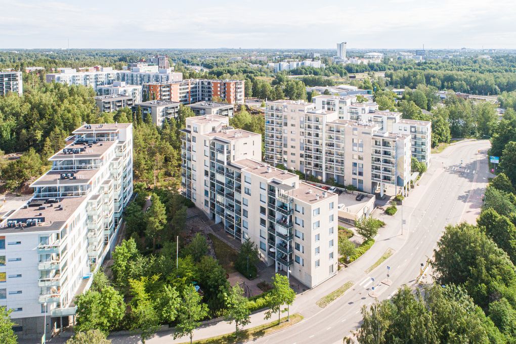 Asuntosäätiön asumisoikeuskohde Nelikkotie 4.