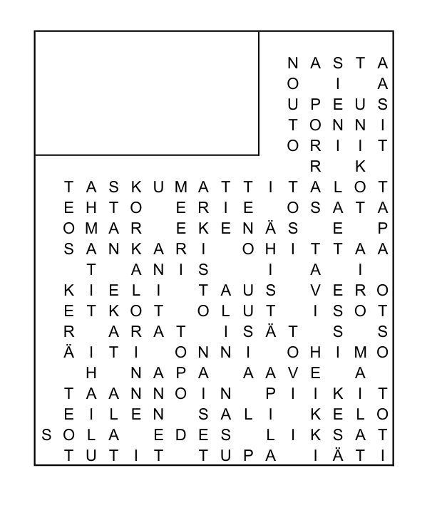 Ristikkoratkaisu Kotimaisema 2/2026